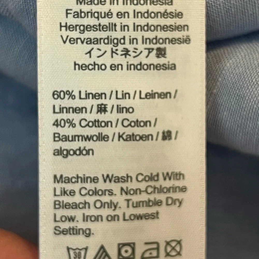 J. Crew Classic-fit Beach Shirt in Linen-cotton Blend - S - Picture 7 of 9